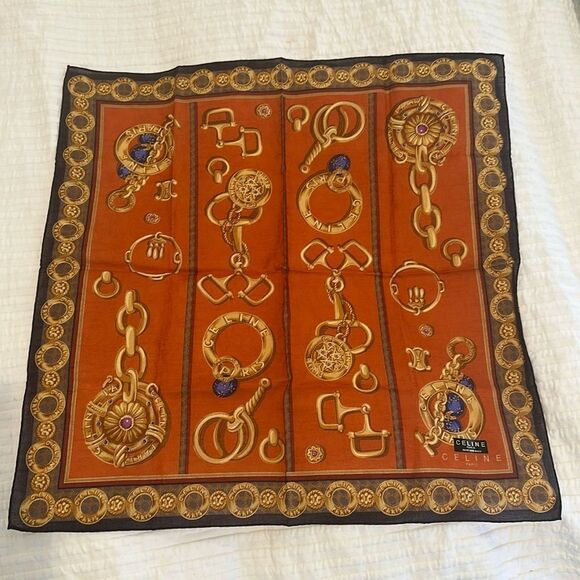 Celine Scarf 22x22 - Picture 1 of 4